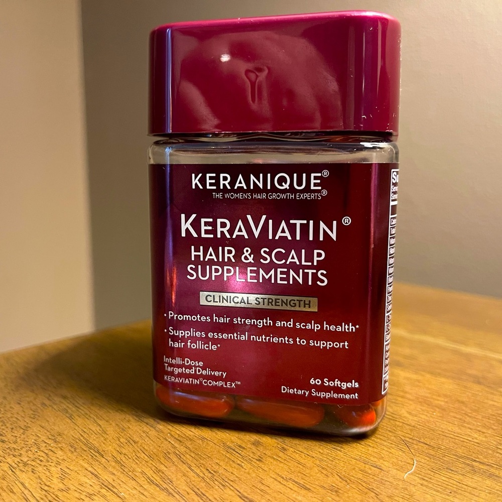 Karanique Hair and Scalp Health Supplements, Cinical Strength Formula, sealed